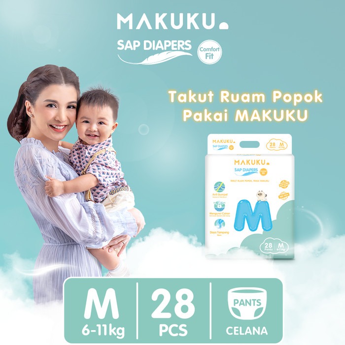Popok Makuku M28: Kunci untuk Kulit Bayi Sehat